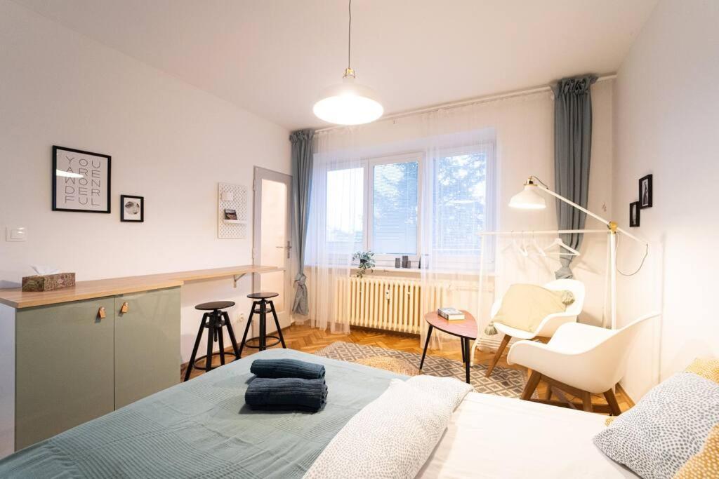 Mini Studio In Masaryk Quarter - Brno Daire Dış mekan fotoğraf